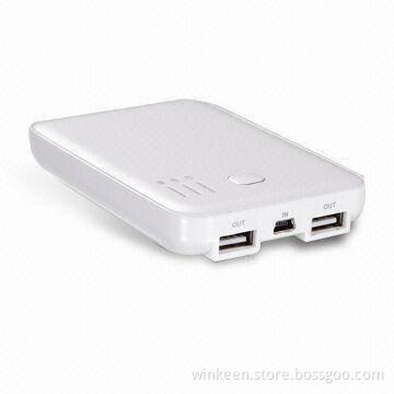 Power Bank for iPhone/iPod, with Attractive Design and 5,000mAh Capacity